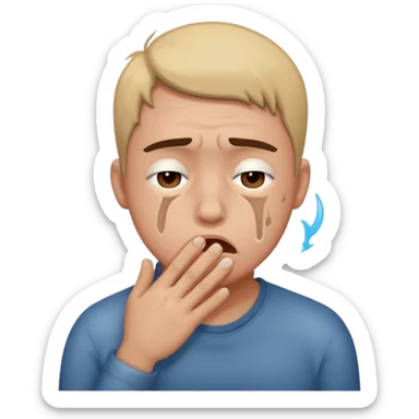 hard to breath sticker