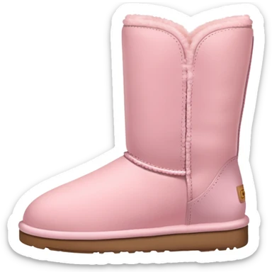 Light pink uggs sticker