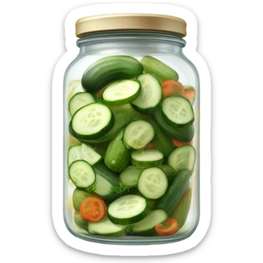 Jar of pickles  sticker