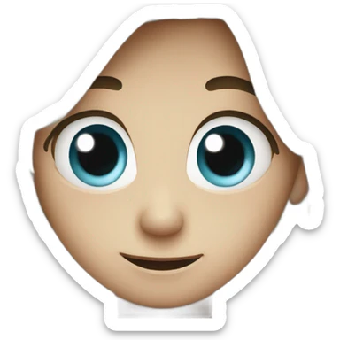 Smile with broken heart  sticker