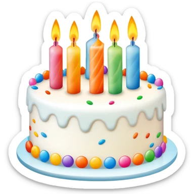 Parabéns pra mim em inglês  sticker