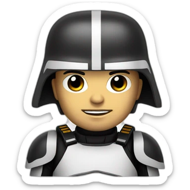 imperial trooper sticker