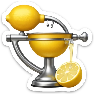 A ball filled file ai tools logo o top os a lemon squeezer sticker