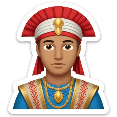 hombre caratgineses  sticker