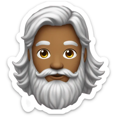 Beard man loves Victoria secret amgel sticker