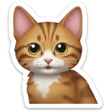 cat of cheshire sticker