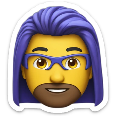 A superhero that teaches people how to use databases and sql sticker