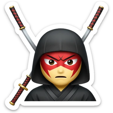 katana emogi sticker