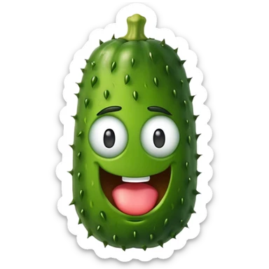 Mad pickle sticker