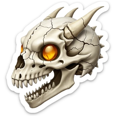 Boneknapper-Skeleton-Skull-dragon sticker
