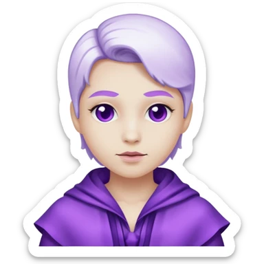 -18 branco e roxo sticker