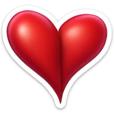 Can you do this emoji 💕 but make the 2 hearts red  sticker