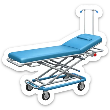 ambulance stretcher no wheels sticker