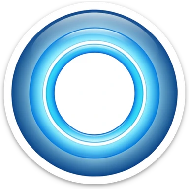 diagram of circle expanding outward sticker