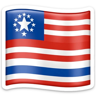 FR yugoslavia flag sticker