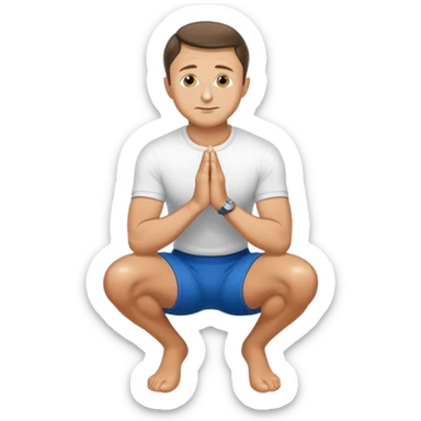 Зеленский на коленях sticker