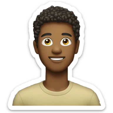 Youtube blogger boy who colourblind  sticker