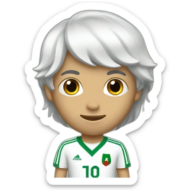 algeria football sticker