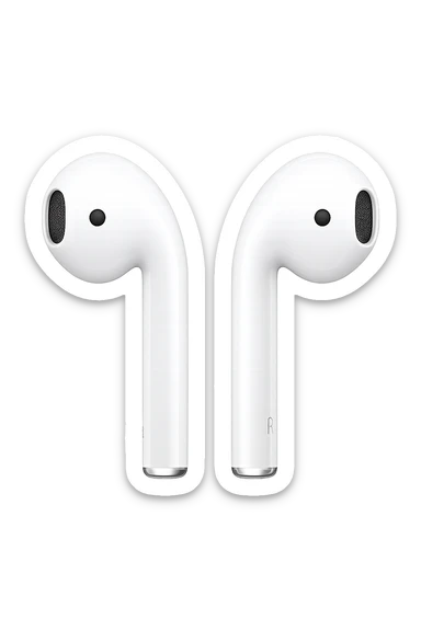 cuffie airpods  sticker
