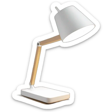 3/4-top-white-wood-desk lamp sticker