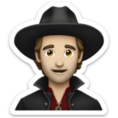 Vampire hunter sticker