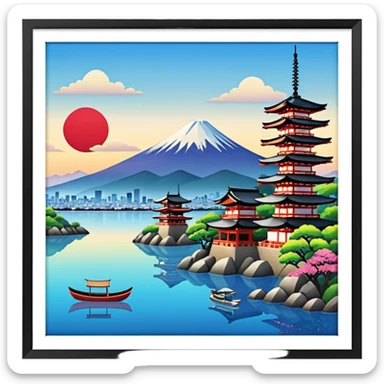 Japan sticker