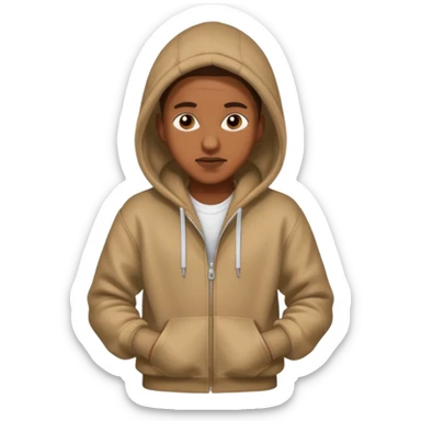 Hip-hop dancer (hoodie) sticker