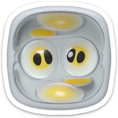 disposable left and right prescription contact lens case sticker