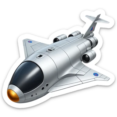Russian Buran spacecraft sticker