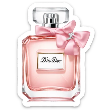 Miss dior perfume sticker