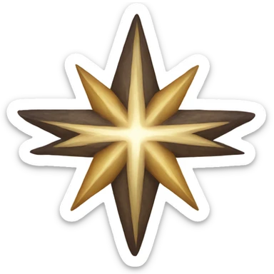 Bethlehem’s star sticker