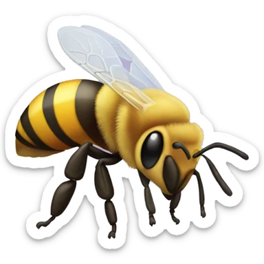 Honeybee sticker