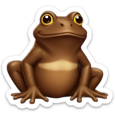 chocolate frog sticker