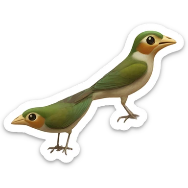 jeune chevelu barbus en béquilles genoux immobilisé  sticker