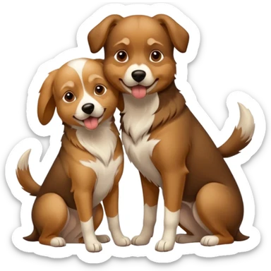 Dogs humping mating like crazy sticker