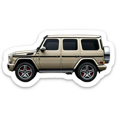 mercedes classe G  sticker