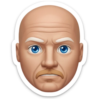 Stone Cold Steve Austin blue eyes sticker