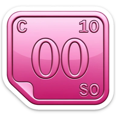 la palabra "100USD" en color rosa con este código de color #FDD2EF sticker