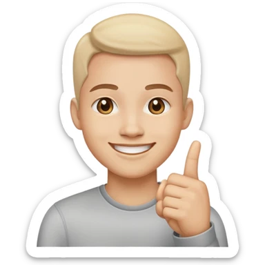 🖕🏼🫠 sticker