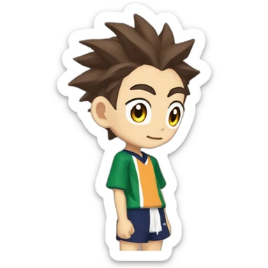 Endou mamoru inazuma eleven sticker