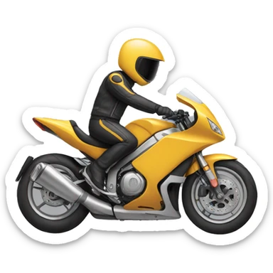 Motorcycle sticker