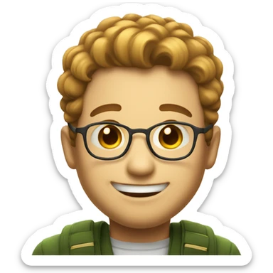 Marshall mellow smiling and happy  sticker