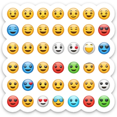 Personal Branding Examples Emoji sticker