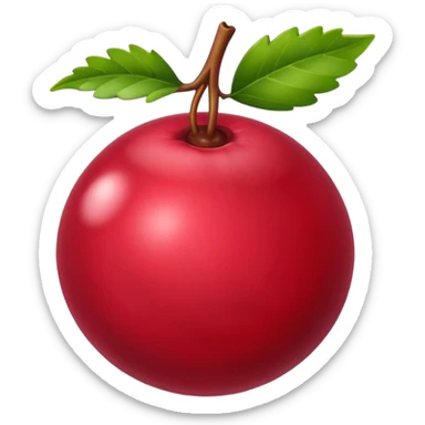 Cranberry  sticker