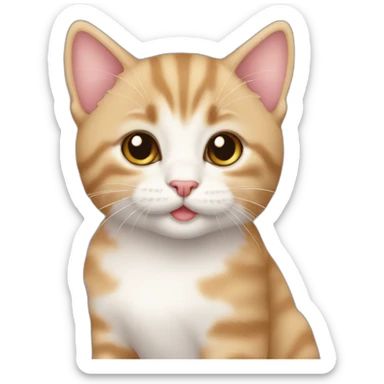 Kitten sticker