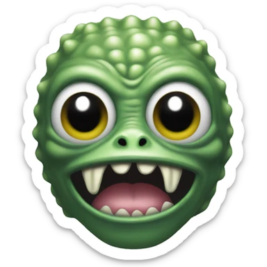 cute creature from the black lagoon sticker