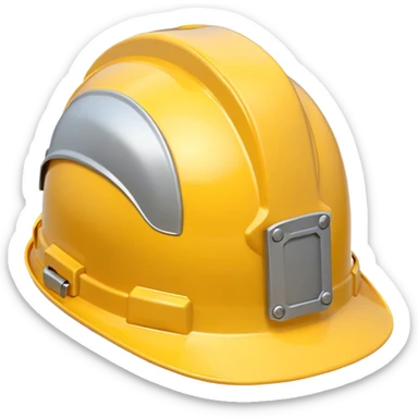 builder's helmet sticker