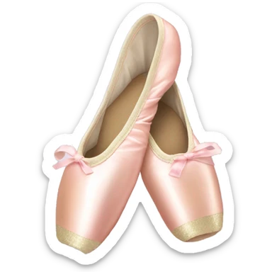 pointe shoes sticker