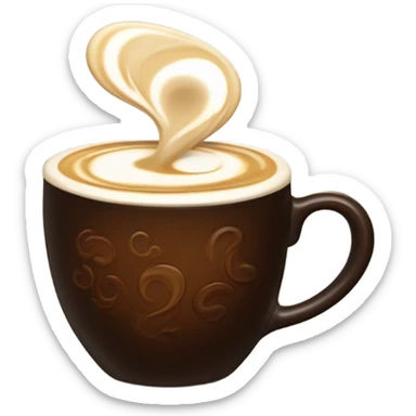 Coffe sticker
