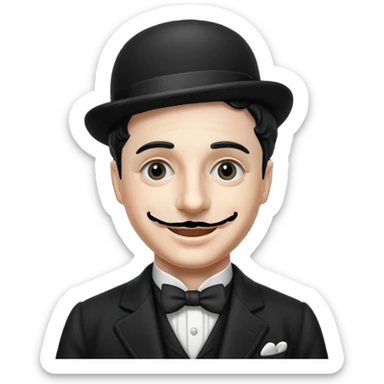Charlie Chaplin sticker
